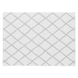 Modern Solid Ivory White Area Rug 5' x 8' - Indoor Outdoor Bohemian Accent