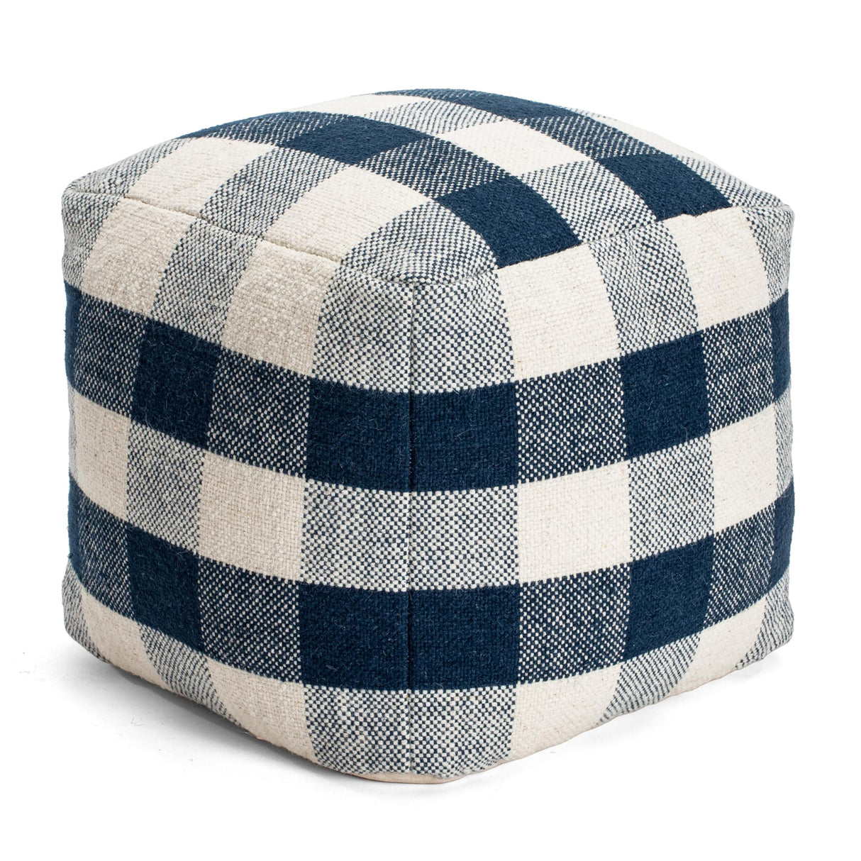 Handmade & Handcrafted Comfortable Home Décor Pouf Ottoman Footrest for Living Room, Bedroom,