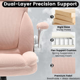 Heavy Duty Office Chair 500lbs Capacity - Ergonomic Big & Tall Desk Chair