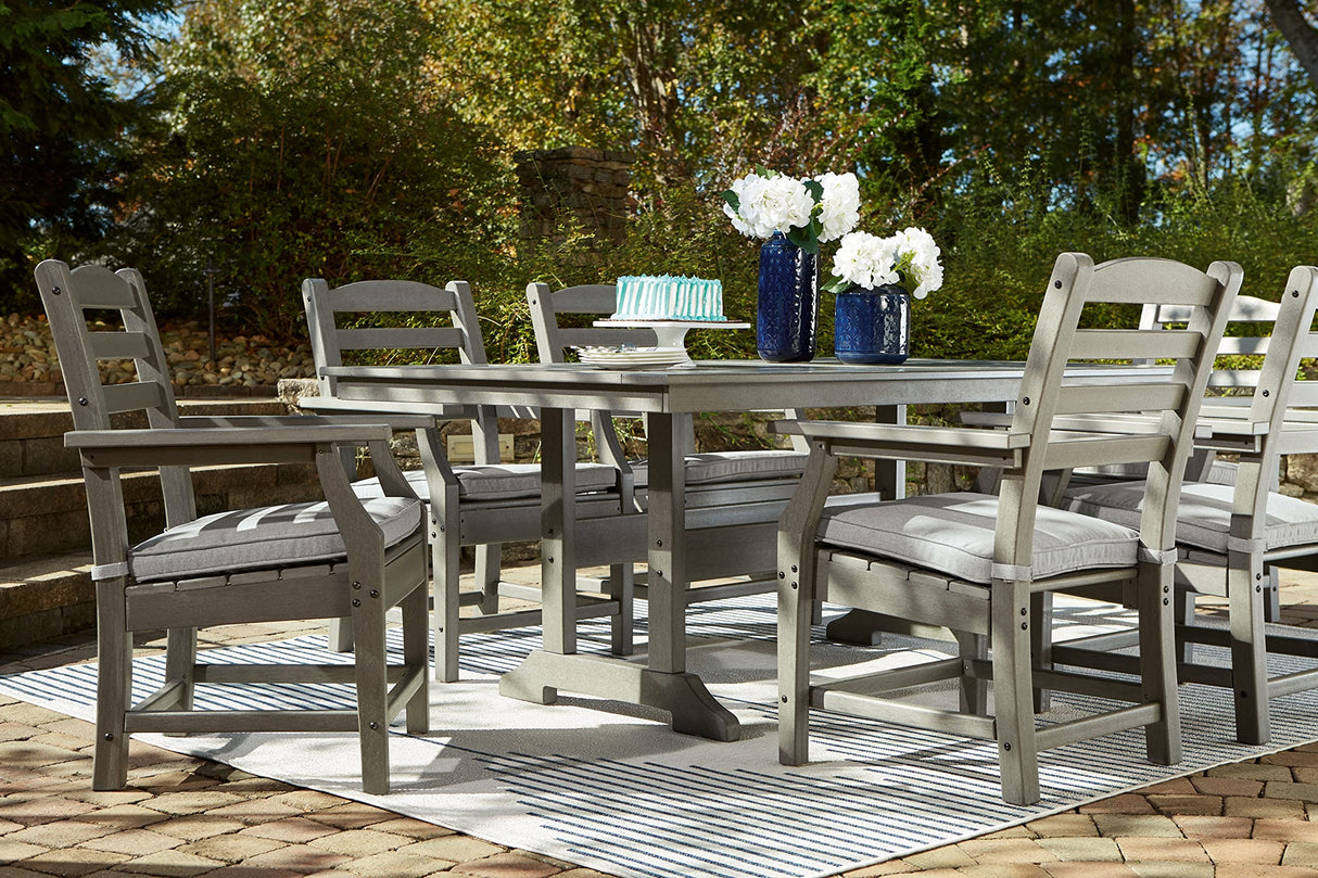 P802-625 Visola Dining Table, Gray