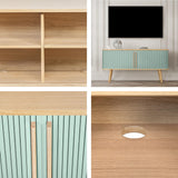 Accent Cabinet with Doors and Shelves - Decorative Storage Cabinet