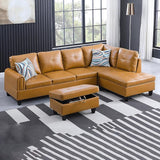 MZX-Bill-SS-00065-LWJ Sectional, Latte - L