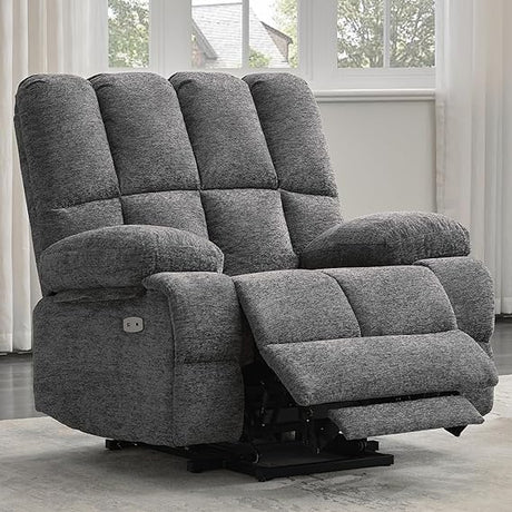 Large Power Lift Chairs Recliner for Elderly Oversized Dual Motor Lift Recliner