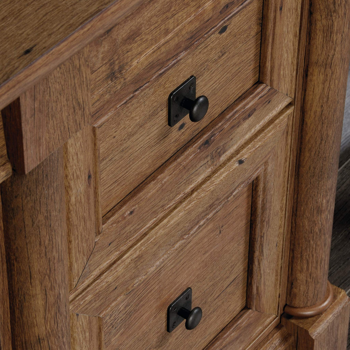 Palladia Computer Desk, Vintage Oak finish