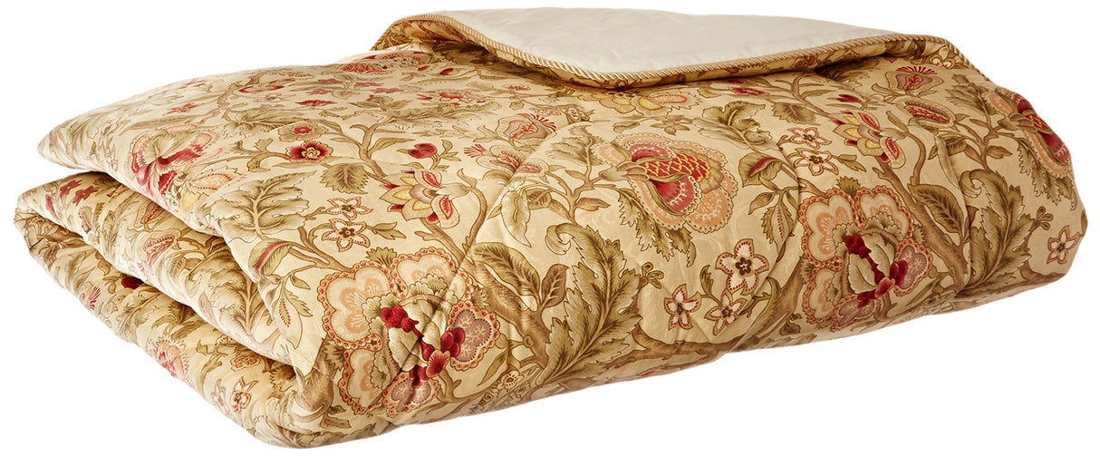 Imperial Dress Jacobean Floral Twin Bed Comforter, Antique
