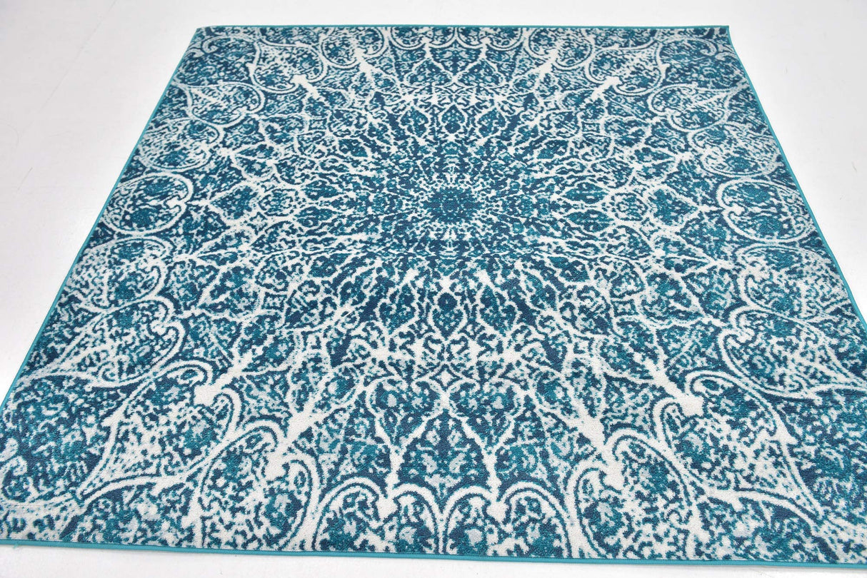 Sofia Collection Area Rug - Grace (6' 1" Square