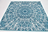 Sofia Collection Area Rug - Grace (6' 1" Square