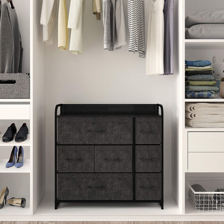 7 Drawers - Storage Tower Organizer Unit for Bedroom