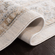 SAFAVIEH Isabella Collection Area Rug - 8' x 10', Cream & Beige, Oriental Design, Non-Shedding & Easy Care, Ideal for High Traffic Areas in Living Room, Bedroom (ISA916B)