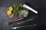 Mojito Kit, 5 Piece Cocktail Making Set, Green
