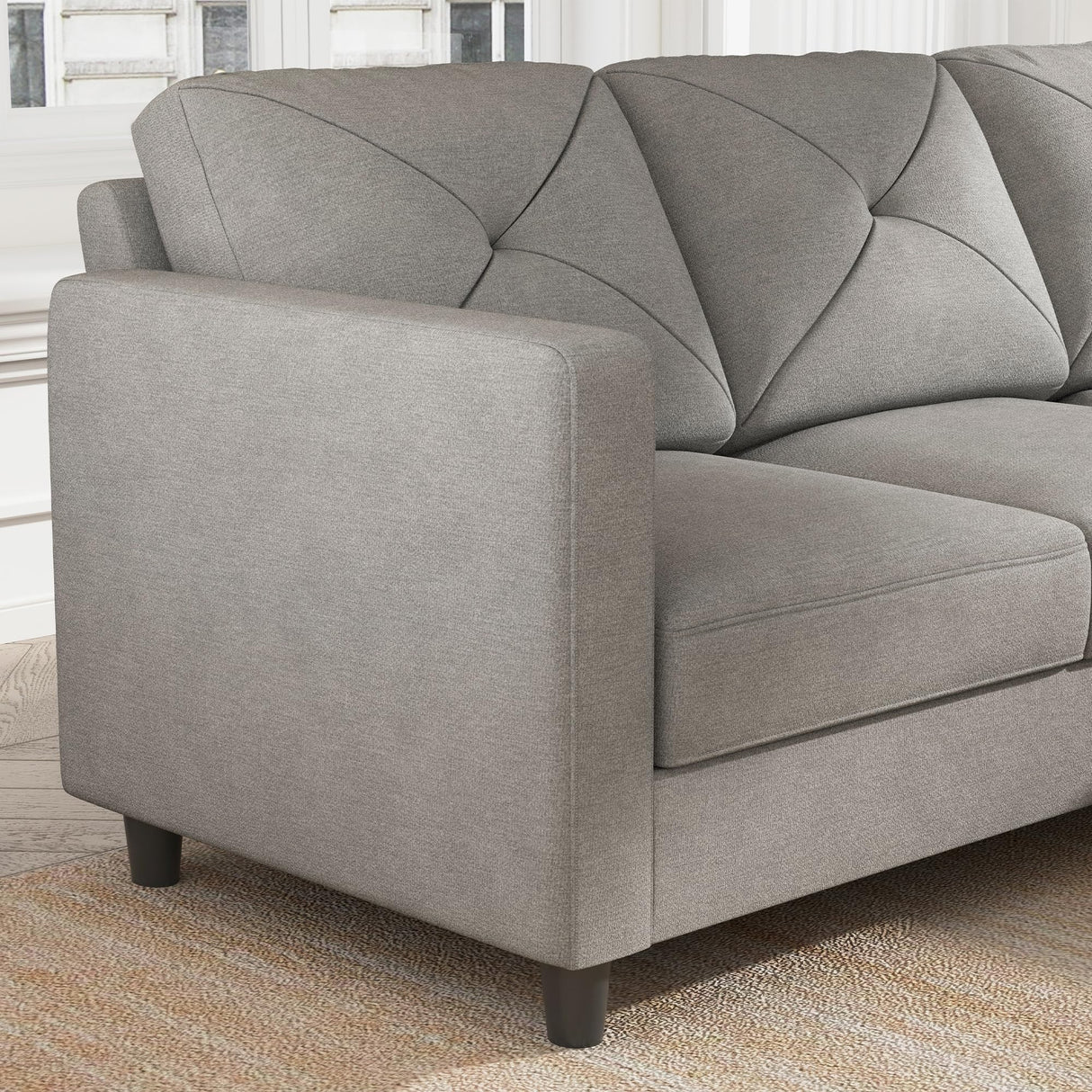 U Shaped Sectional Couch Convertible Sectional Couch