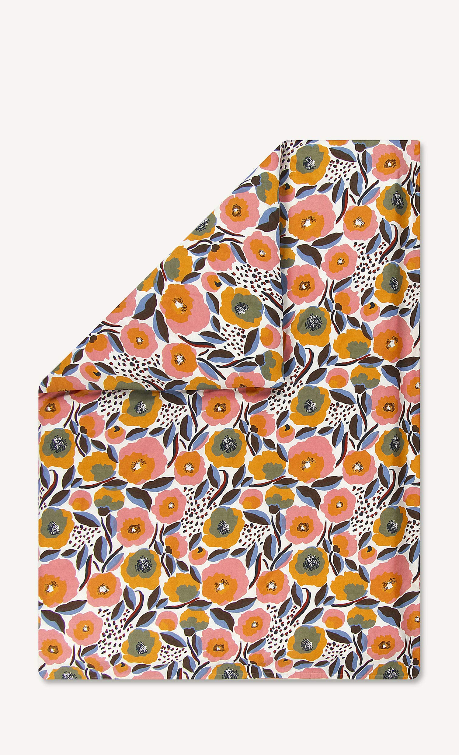 Queen Comforter Set, Cotton Percale Bedding with Matching Shams, All Season Home