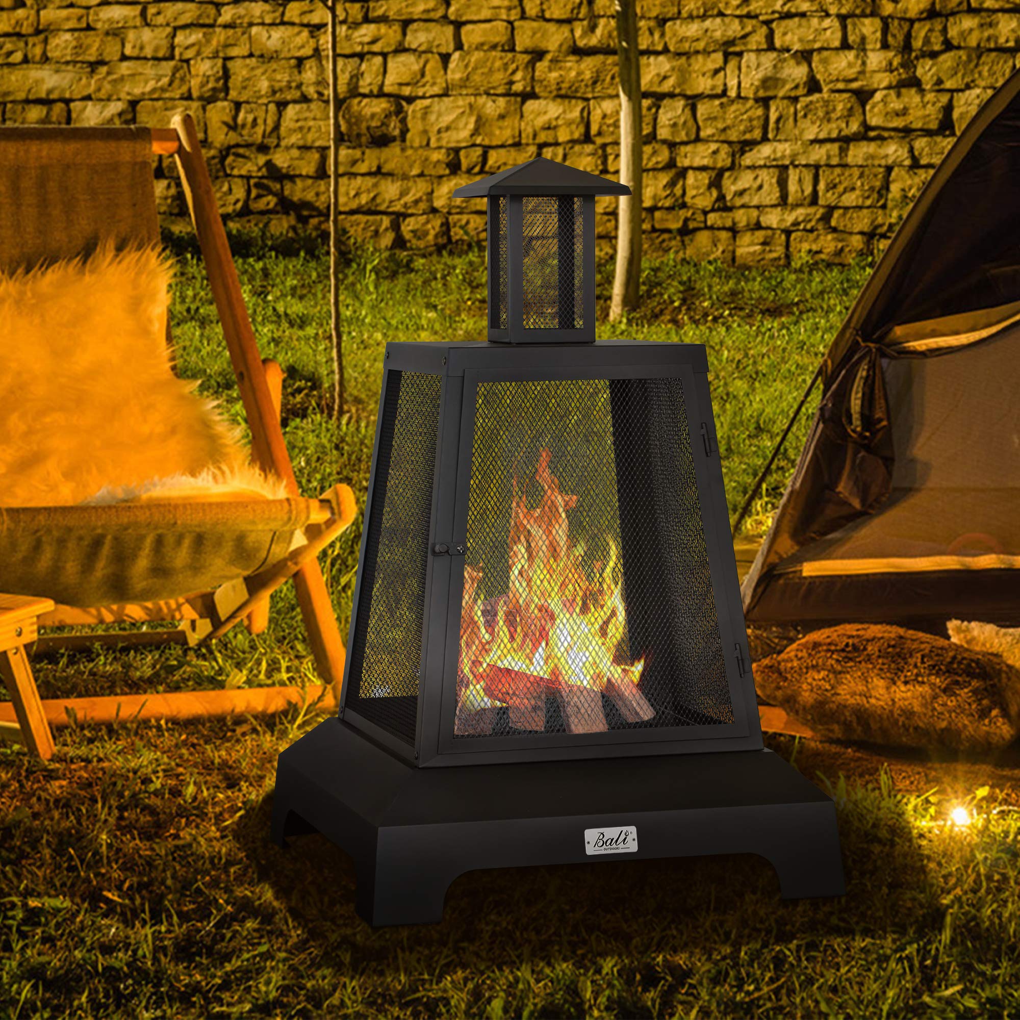 Fire Pit Patio Fire Pit Wood Burning Firepits for Outside Patio