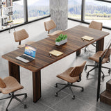 6.5FT Conference Table for 6-8, 78-Inch Large Rectangular Meeting Table