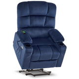 Dual Motor Power Lift Recliner Chair with Massage and Heat for Elderly People