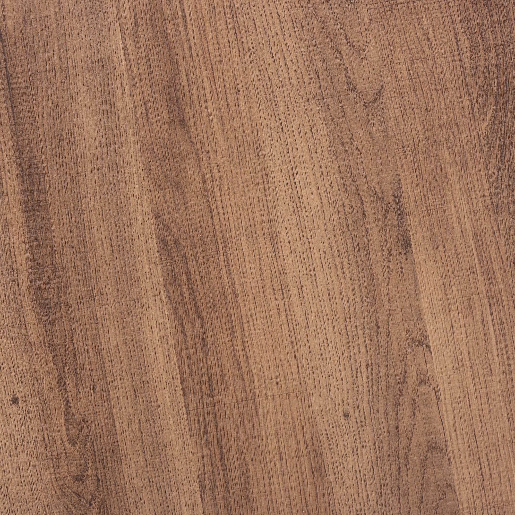 Baxton Studio Umar Coffee Table, One Size, Walnut Brown/Black