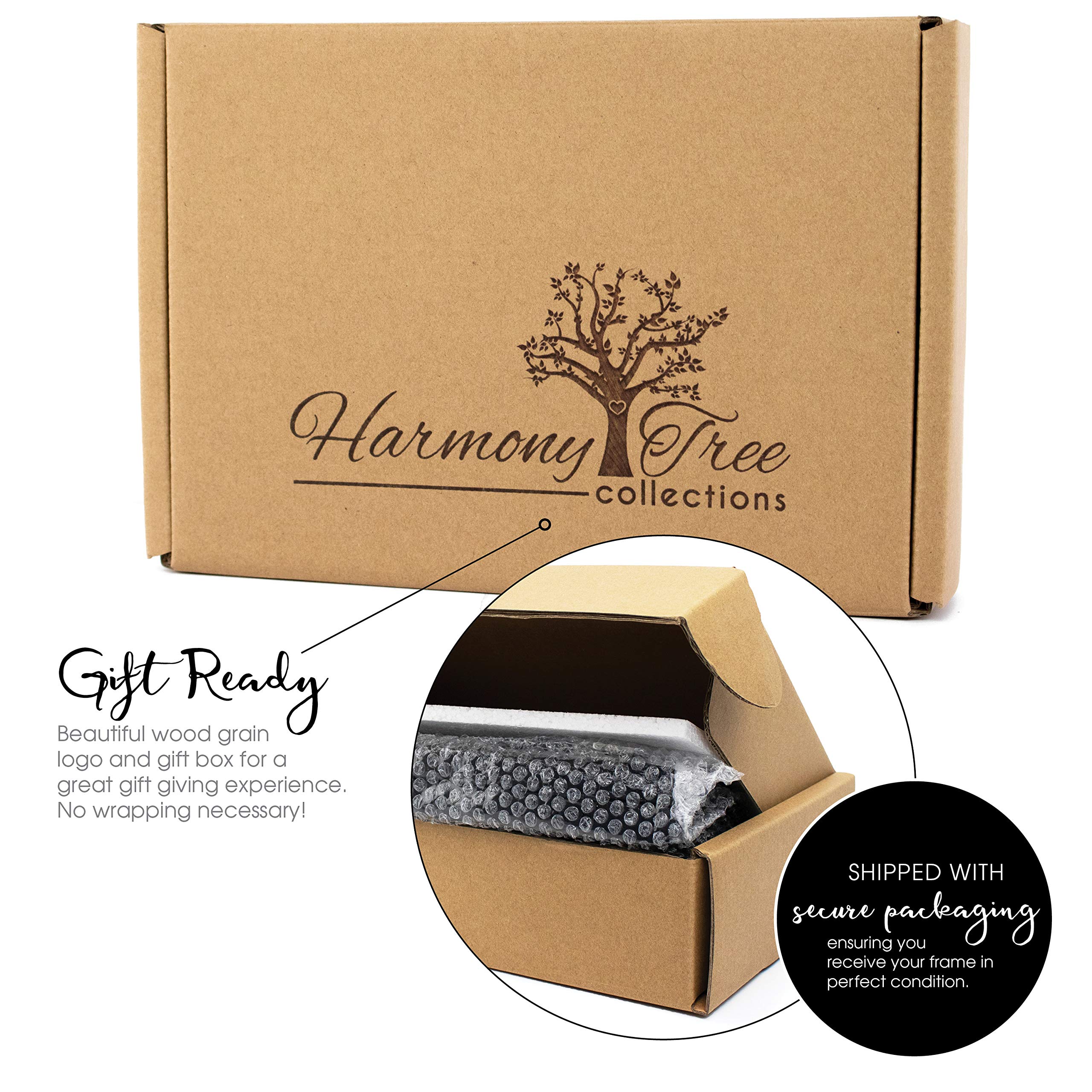 5x7 Rustic Picture Frames - Burlap Mat - Distressed Wood Farmhouse Decor - Hinged Double Frame - Vertical Photos - Brackets for Hanging on Wall or Stand on Table Top or Desk - Gray / Grey