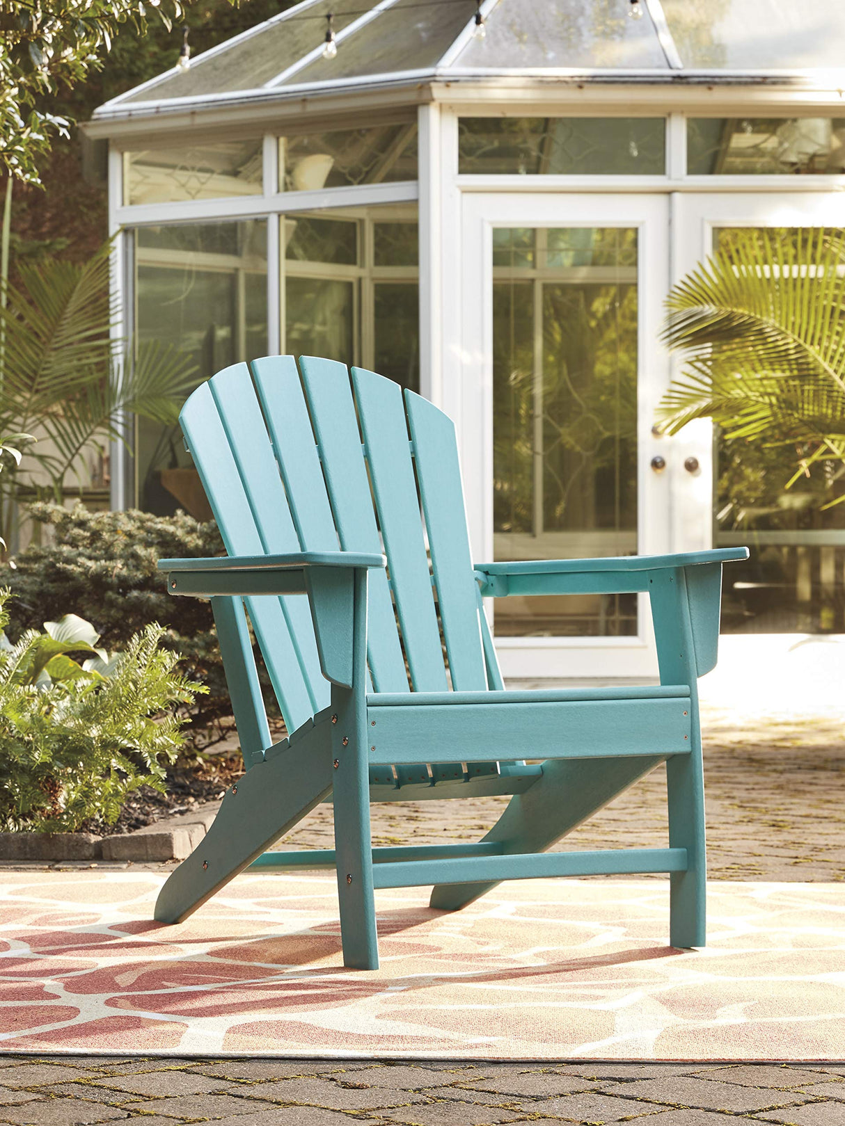 Sundown Treasure Outdoor Patio HDPE Weather Resistant Adirondack Chair