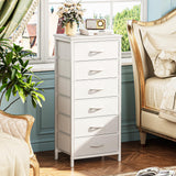 6 Drawer Dresser for Bedroom, Tall Dresser & Chests of Drawers, Fabric Dresser for Closet,