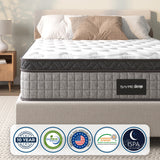 12” Diamond Innerspring Hybrid and Cooling Gel Memory Foam Mattress