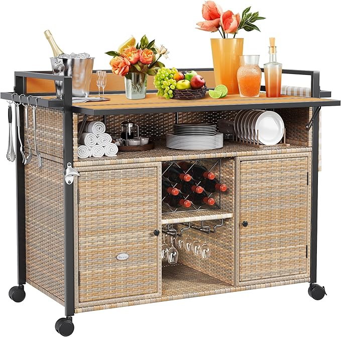 Outdoor Storage Cabinet, Outdoor Storage Cart