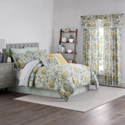 Gardens 4 Piece Cotton Comforter Set, Embellished All Season Bedding