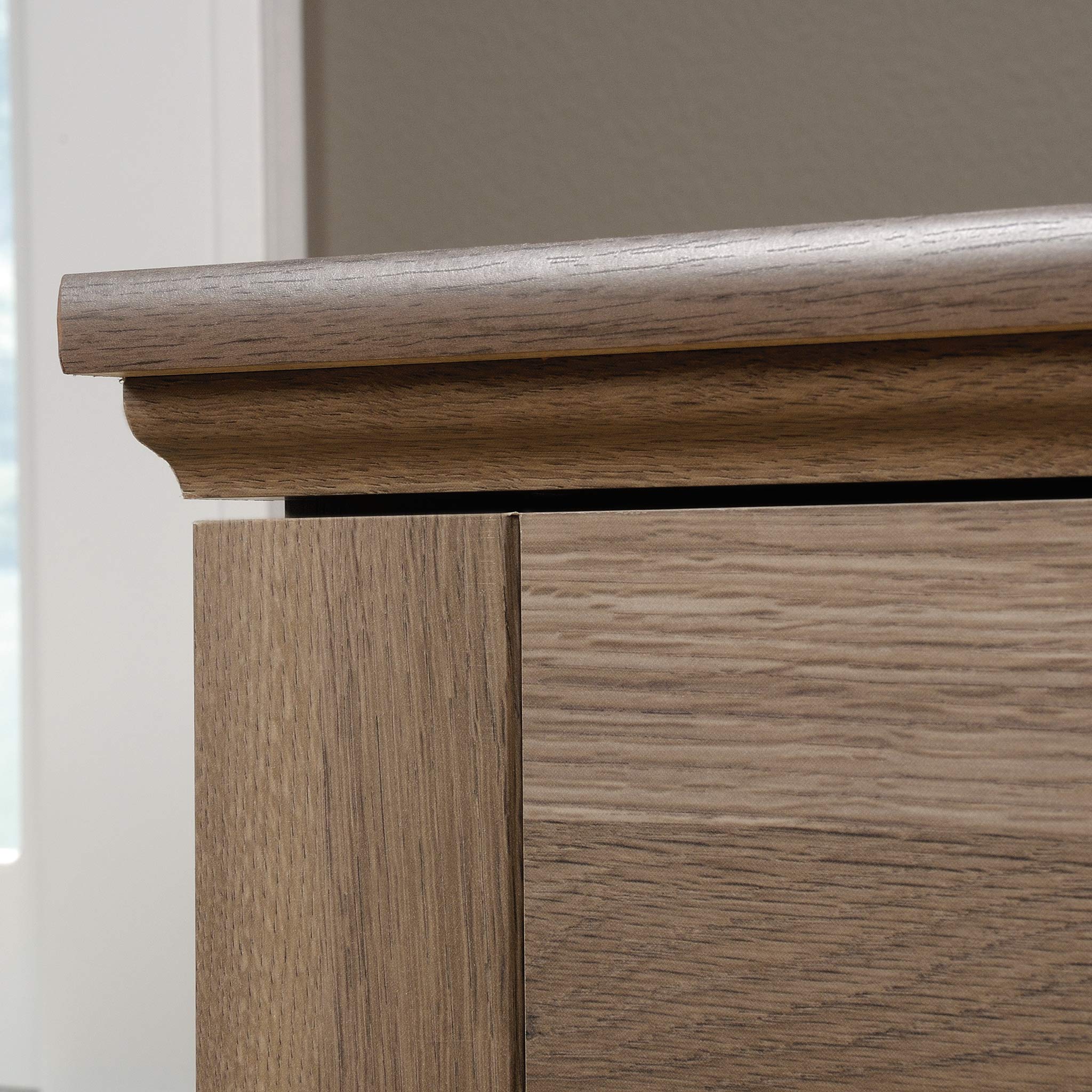 Harbor View Computer Desk, Salt Oak finish