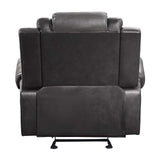 Matteo Glider Recliner, Two-Tone Gray