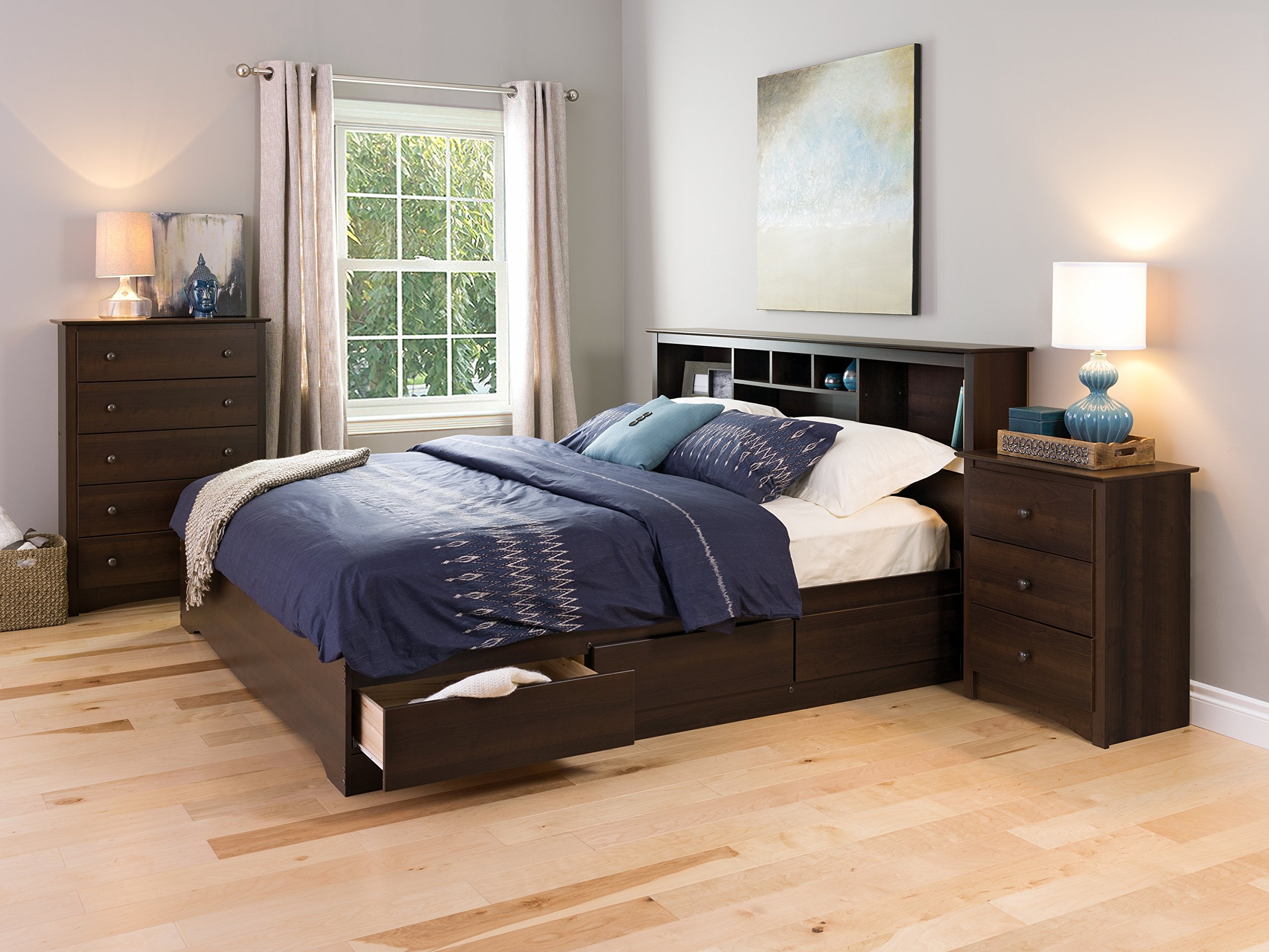 Sonoma Traditional Tall Nightstand Side Table