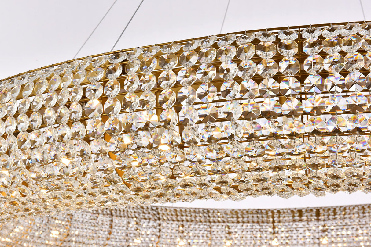 Paris 30 Light Chrome Chandelier Clear Royal Cut Crystal