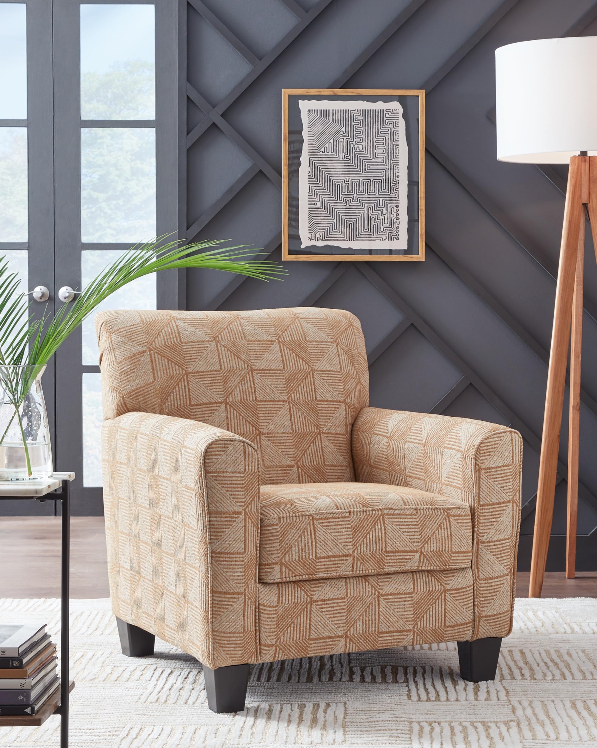 Hayesdale Accent Chair, 33" W x 37" D x 36" H, Orange