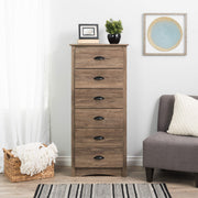 Drawer Tall Dresser for Bedroom, Farmhouse Dresser Chest