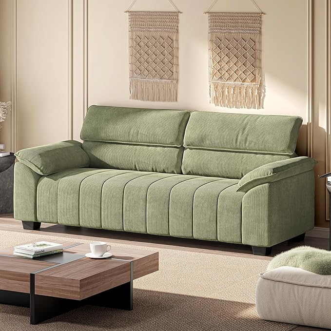 " Sofa, Comfy Sofa Couch with Deep Seats, Modern Sofa Couch- 3 Seater Sofa, Oversized