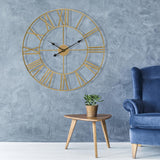 Large Wall Clock for Living Room Decor, (60CM) 24 Inch Wall Clock Decorative,