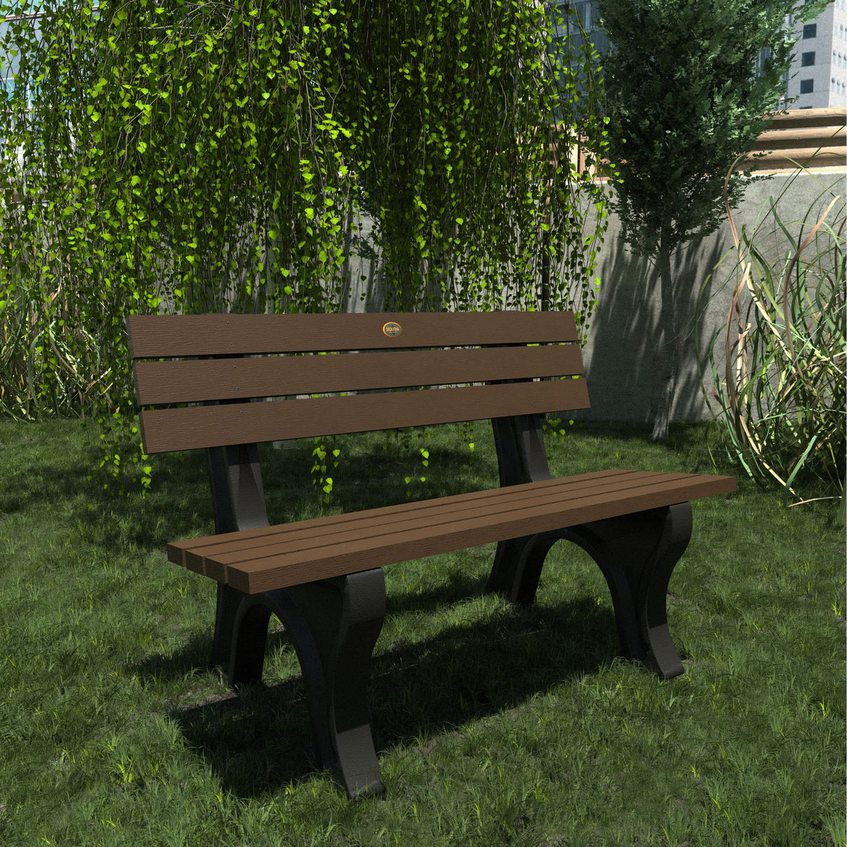 Aurora Traditional 4 ft. Park Bench