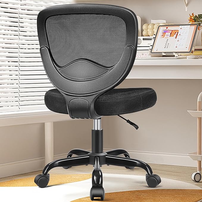 Office Chair, Comfy Desk Chair for Bedroom, Swivel Computer Desk Chair with Rolling