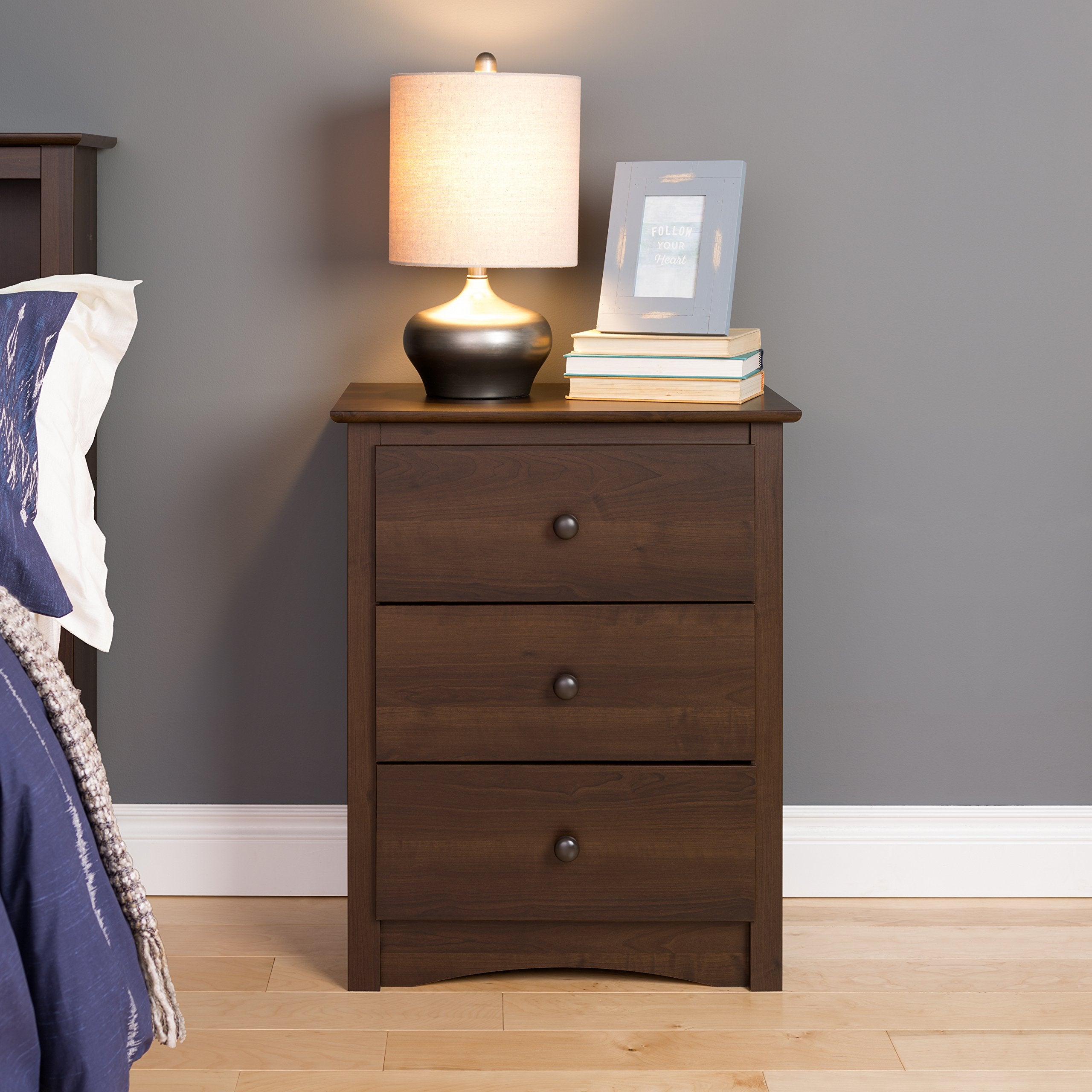 Sonoma Traditional Tall Nightstand Side Table
