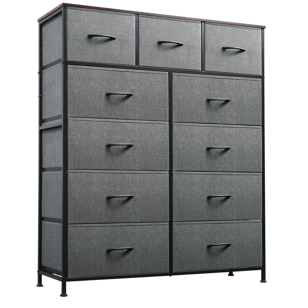 Tall Dresser for Bedroom, Fabric Dresser Storage Tower, Dresser & Chest of Drawers