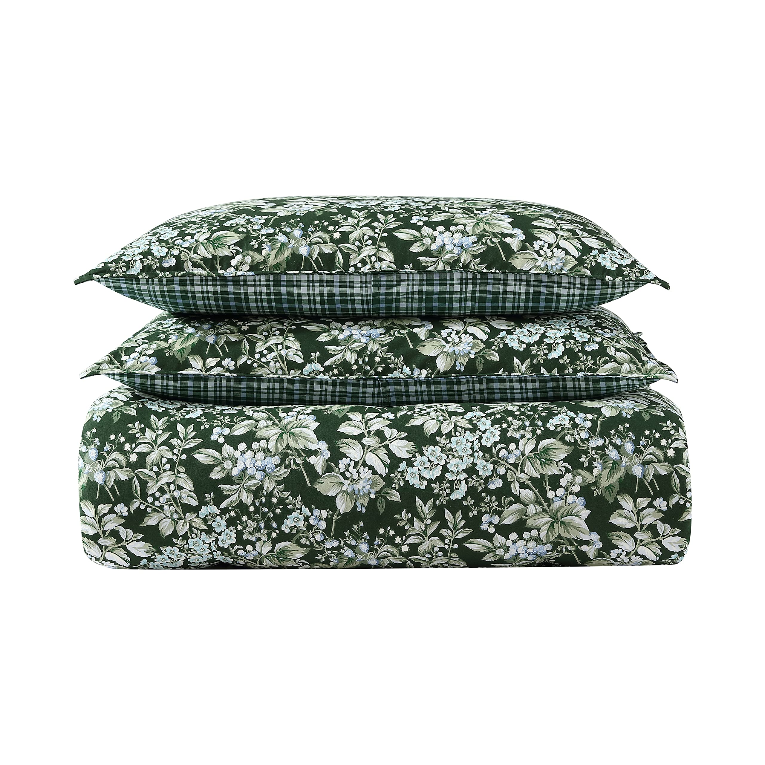 Set, Cotton Reversible Bedding Set, Includes Matching Shams