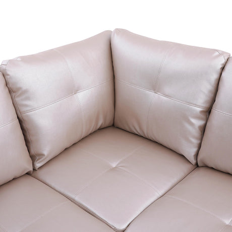 MZX-Bill-SS-00065-LWJ Sectional, Latte - L