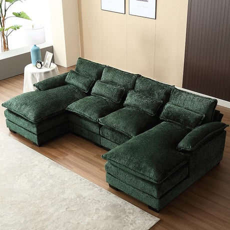 112" Oversized Sectional Sofa Cloud Couch for Living Room