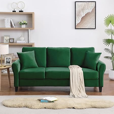 3-Seater Sofa Couch for Living Room, Modern Comfy Sofa