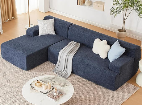 107” Modular Sectional Sofa, Modern Couch Sponge Sectional Sofa Couch for Living Room