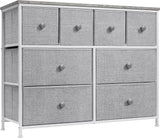 Fabric Dresser for Kids Bedroom - Chest of 8 Drawers, Storage Tower, Clothing Organizer,