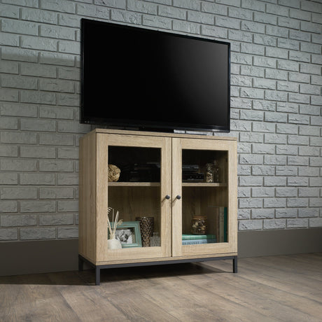 420035 North Avenue Display Cabinet, For TVs up to 32", Charter Oak finish