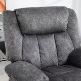 Rocker Recliner Chair for Living Room, Fabric Reclining Chair with Cushion, Rocking Chair