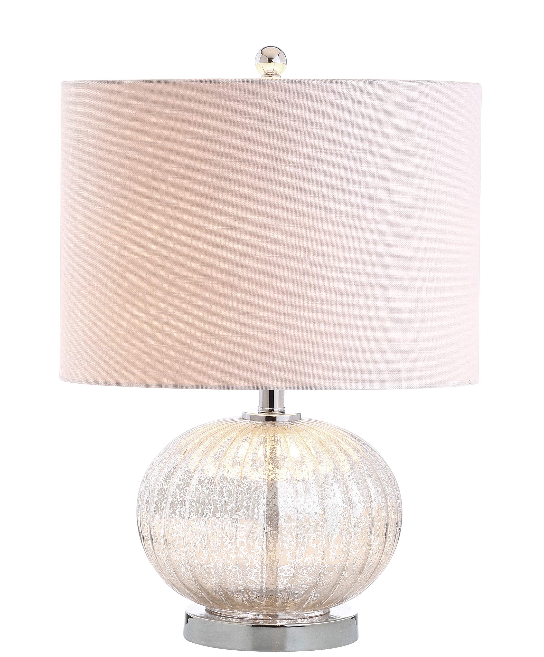 JYL4015A Judith 21" Mercury Glass LED Table Lamp Contemporary Transitional Bedside