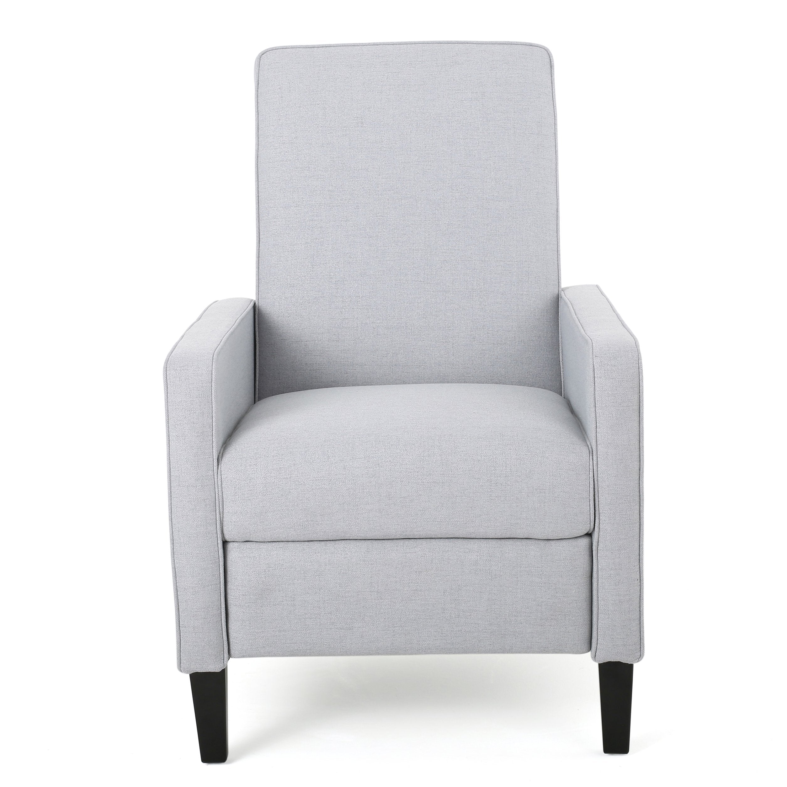Darvis Fabric Recliner, Light Grey