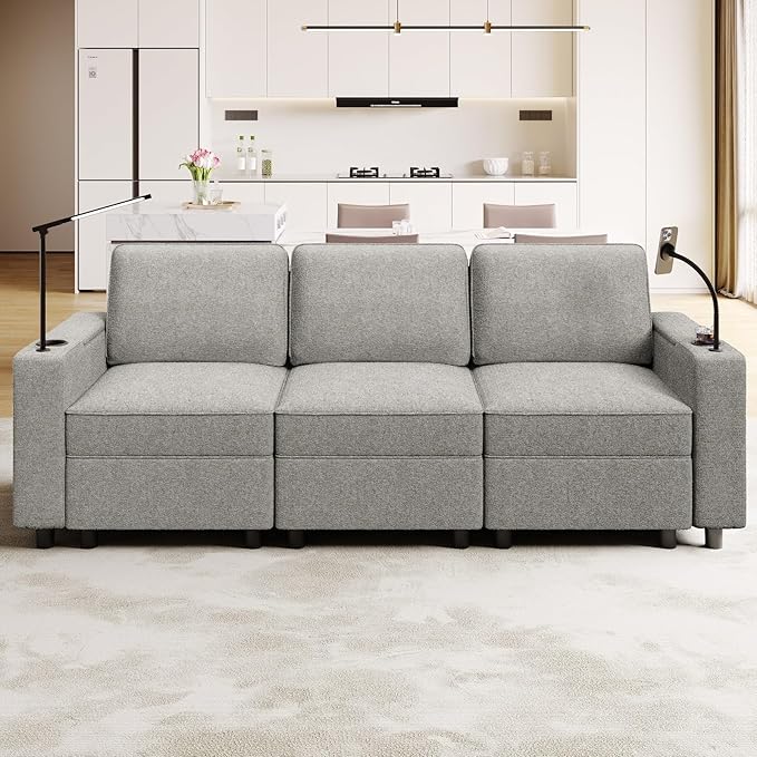 Modular Sectional Sofa,Multifunctional Couches for Living Room with Storage