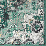 LUXE WEAVERS Moroccan Medallion Green 5x7 Area Rug